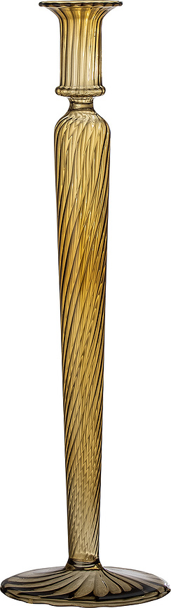 Dara Bougeoir pour bougie classique, 35 cm, en verre