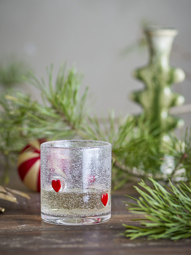 Debra Kozarec, božični, s srčki, 370 ml