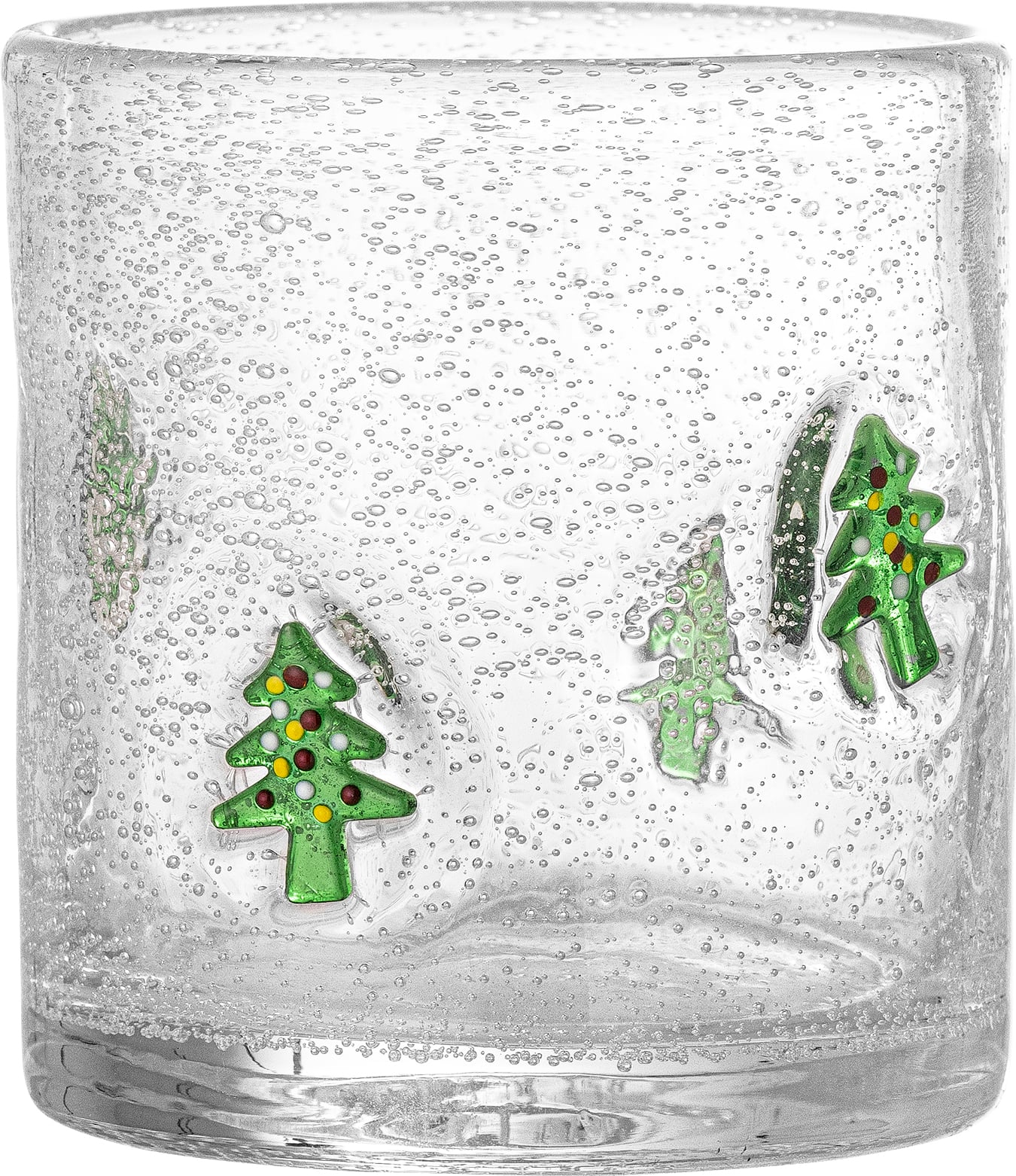 Debra Weihnachtsglas Tannenbäume, 370 ml