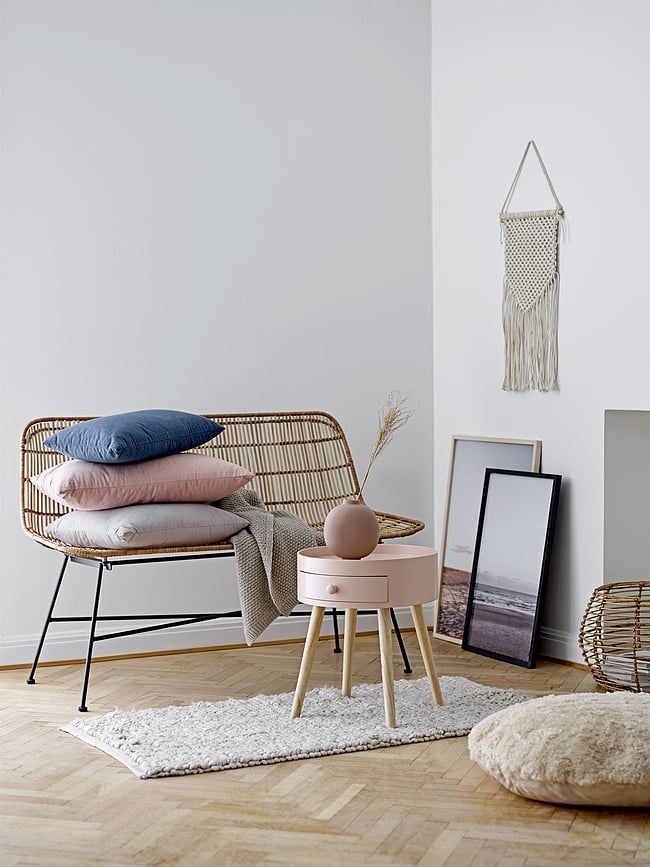 Decoración de Pared de macramé Bloomingville, 60 cm, natural