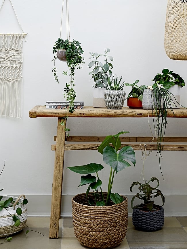 Decoración de Pared de macramé Bloomingville, 60 cm, natural