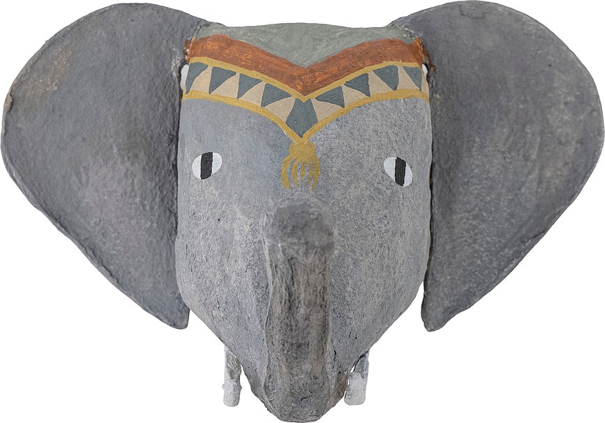 Decoración de Pared Elli, elefante, 18 cm