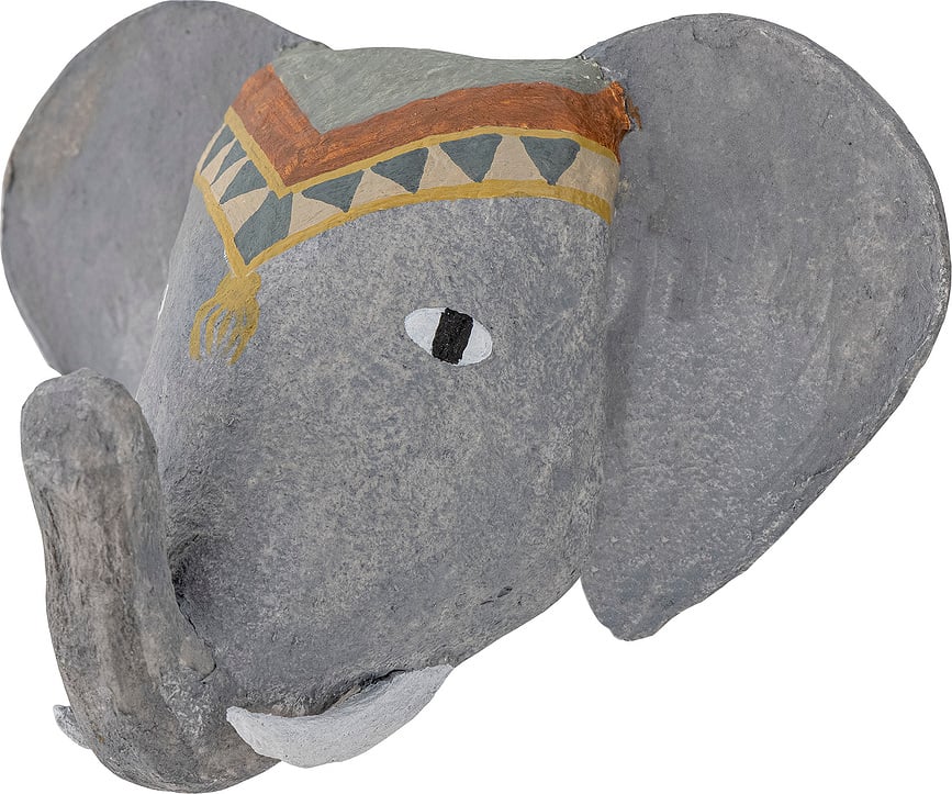 Decoración de Pared Elli, elefante, 18 cm