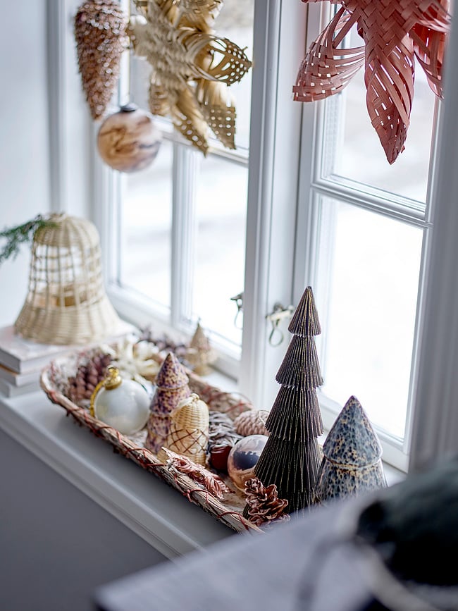 Decoración Navideña Hani, 33 cm, dorada