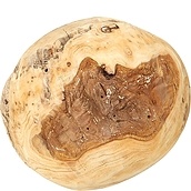 Dekoracja Bloomingville kula 10 cm drewniana