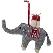 Dekoracja świąteczna Miller słoń