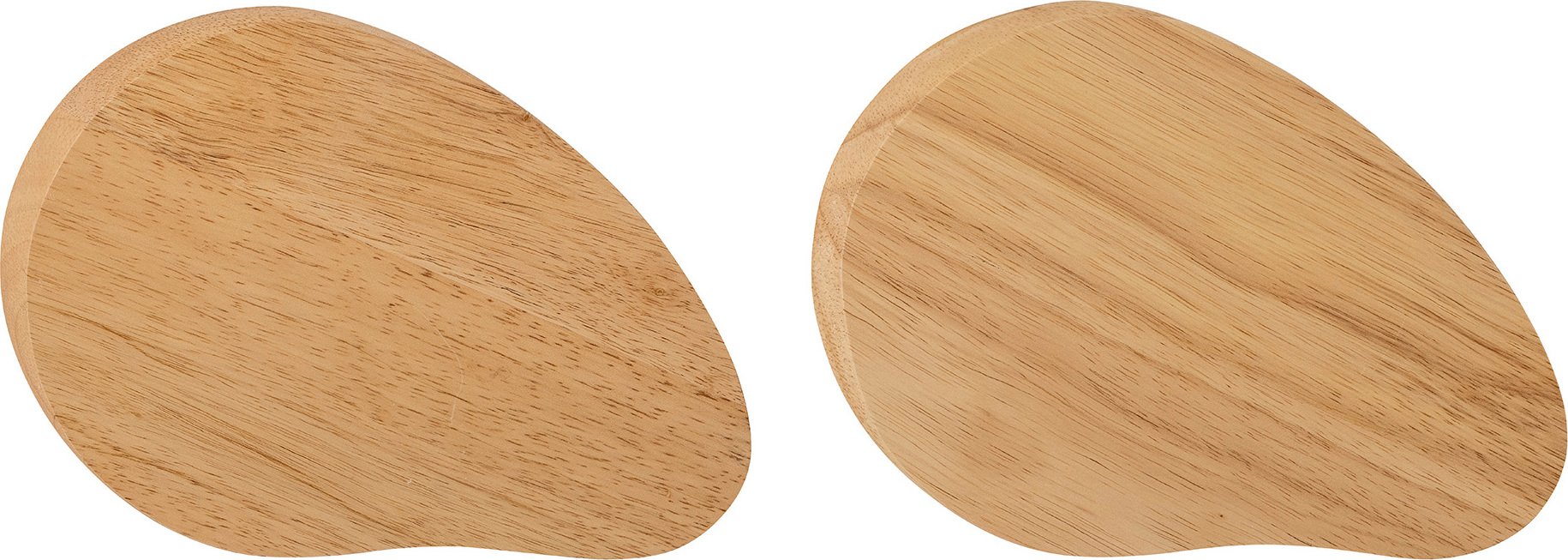 Deski do krojenia Gong 23,5 cm z drewna kauczukowego 2 szt.