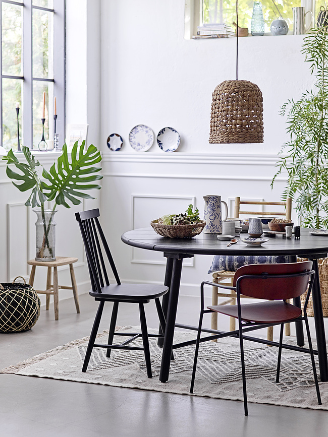 Dida Vaza, 38 cm, steklena, siva