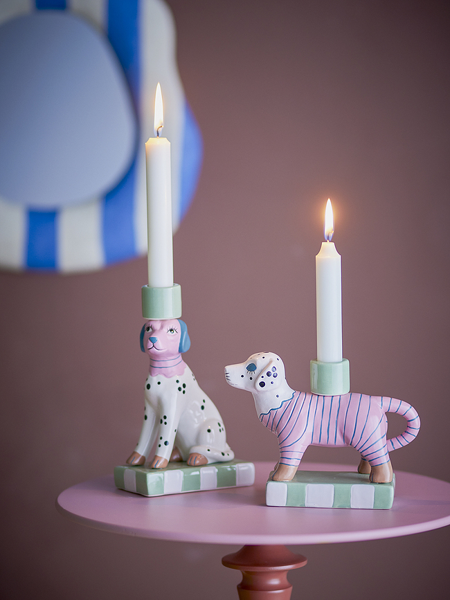Doglie Κηροπήγια για κλασικά κεριά, 2 τμχ
