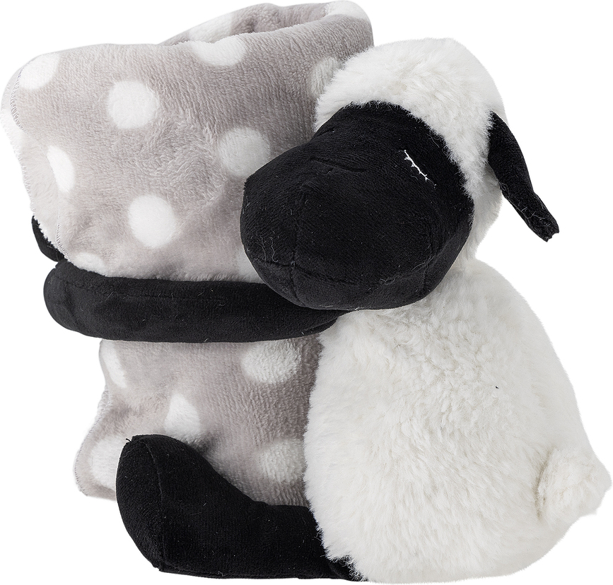 Dolly Doudou Mouton avec couverture, Set 2 pièces