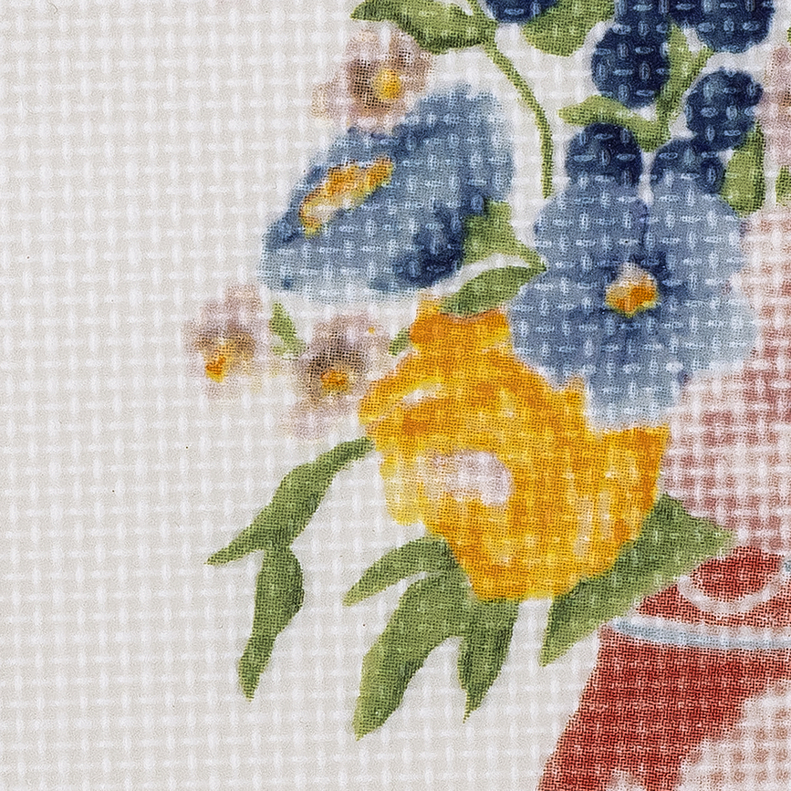 Dorothy Assiette à Dessert 20 cm, blanche et bleue