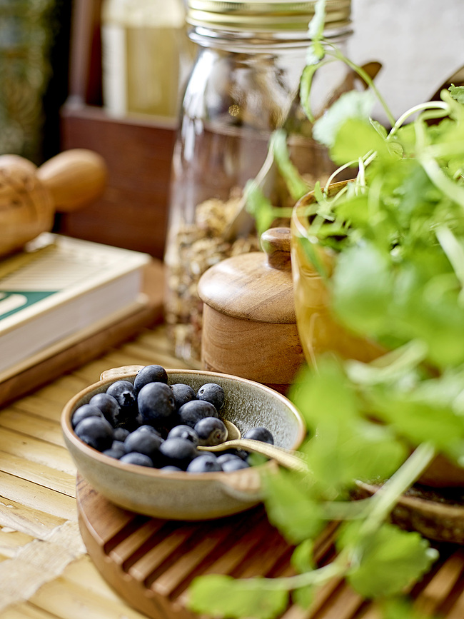 Dotta Planche à Découper et à Servir, 25,5 cm, en bois de manguier
