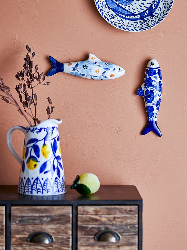 Dunne Dekoracija zidna motiv ribe 2 kom.