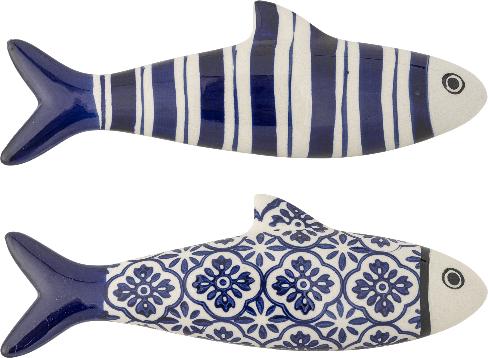 Dunne II Wanddekoration Fische, 2 St.
