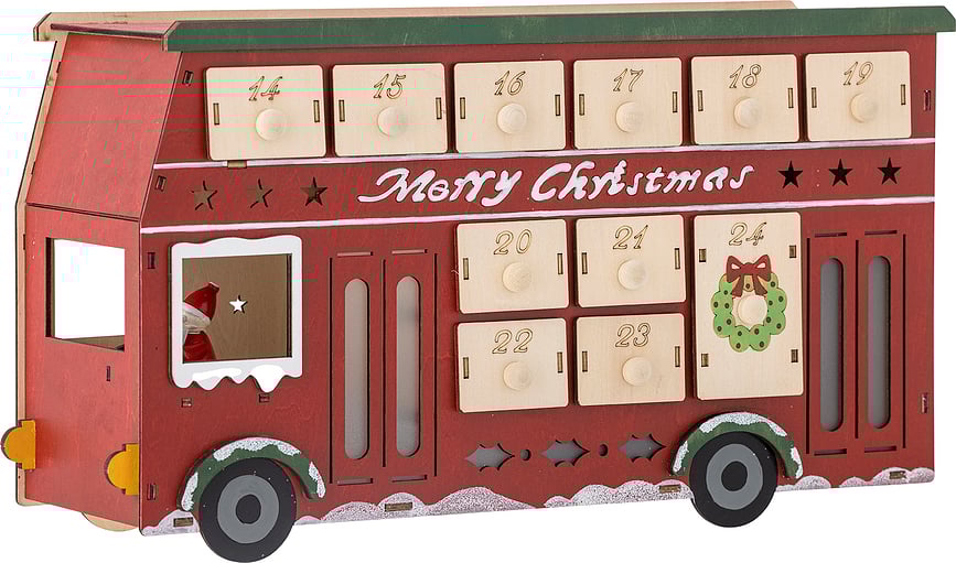 Edward Ημερολόγιο Advent, με φωτάκια