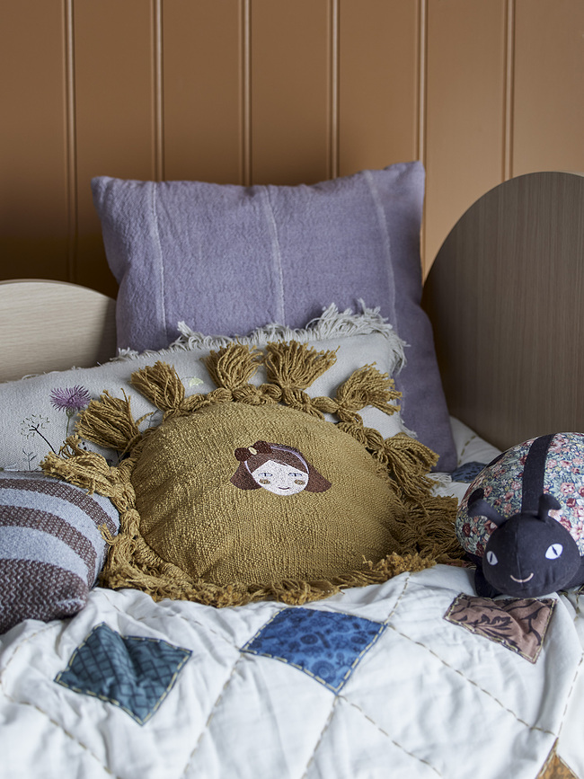 Elinna Coussin Décoratif, jaune