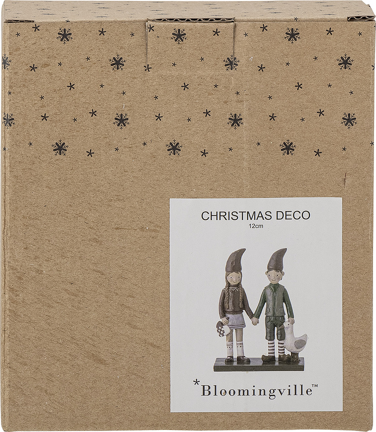 Elion Dekoracija božična, deklica in fant