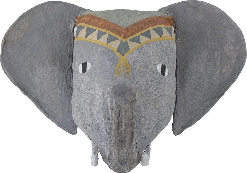 Elli Décoration Murale éléphant, 18 cm