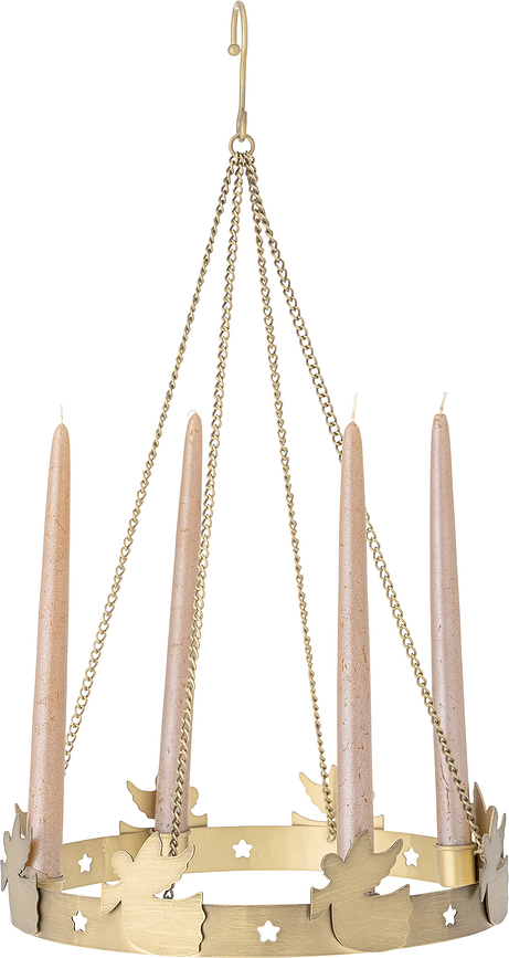 Elmir Svijećnjak viseći zlatni