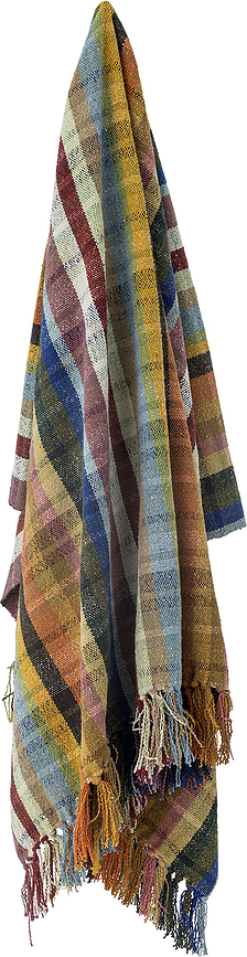 Elmy Plaid, 160 x 130 cm, multicolore