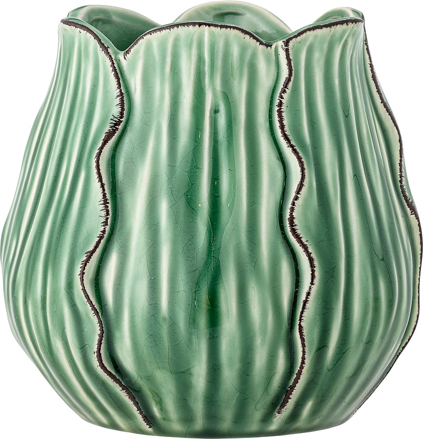 Elros Vase 14,5 cm grün