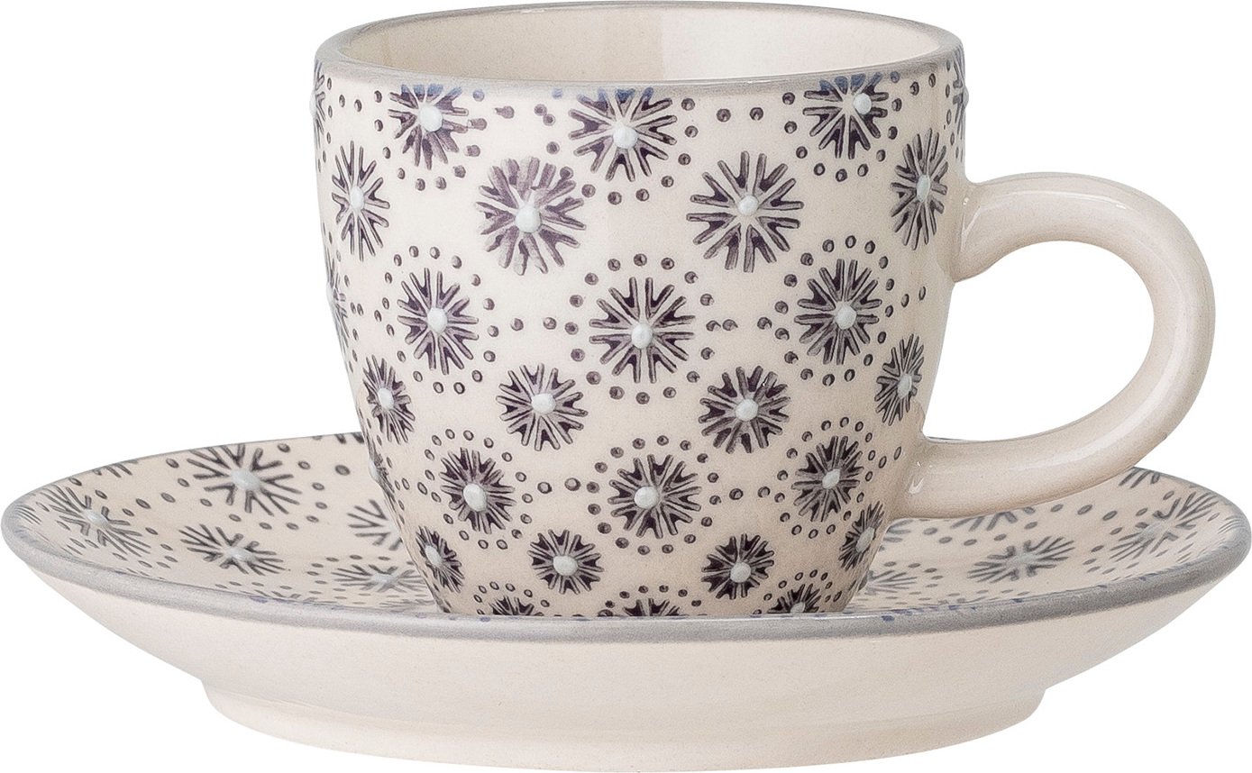 Elsa espresso cup 80 ml with a saucer