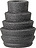 Emin Klassischer Kerzenhalter 9 cm schwarz