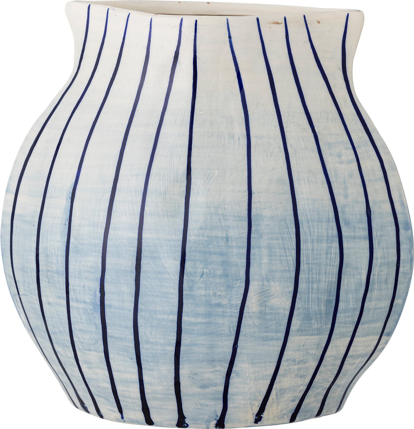Esra Vase 22 cm blau
