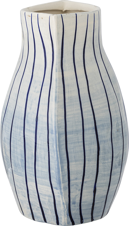 Esra Vase 22 cm, bleu