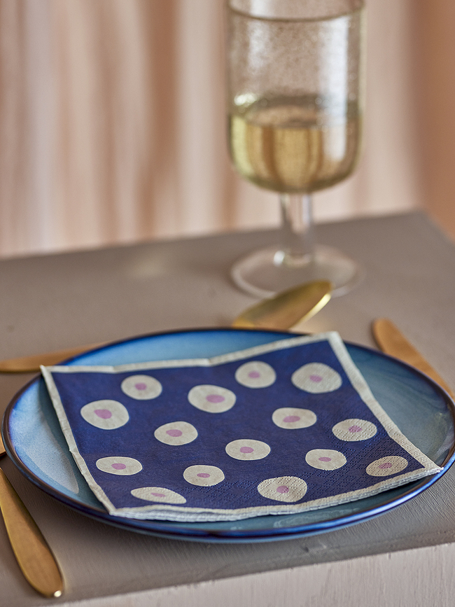 Eviaya Serviettes en Papier 33 x 33 cm, Lot de 20