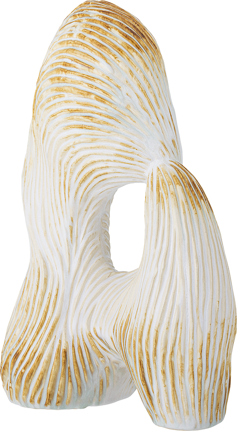 Eviella Figurine Décorative, 38 cm, beige