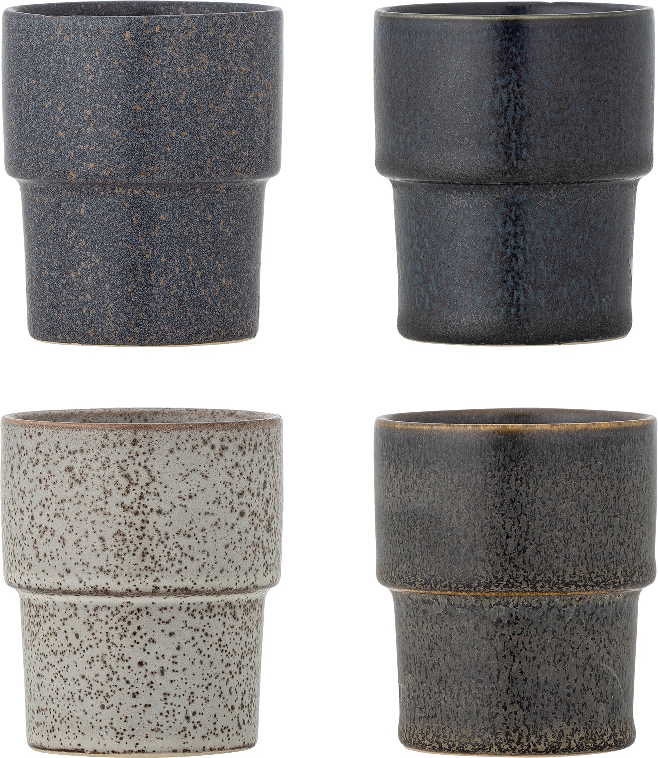 Ewan Tassen 150 ml, schwarz, 4 St.