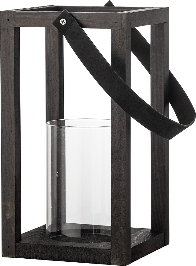 Farol decorativo Lyra 30 cm, negro