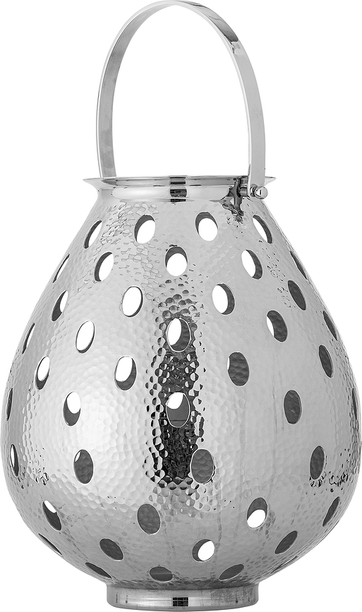 Farol Maika, 40 cm, plateado