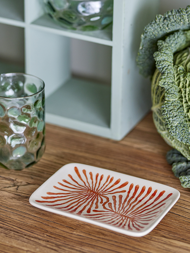 Fauni Plat de service 11,5 x 15 cm, jaune