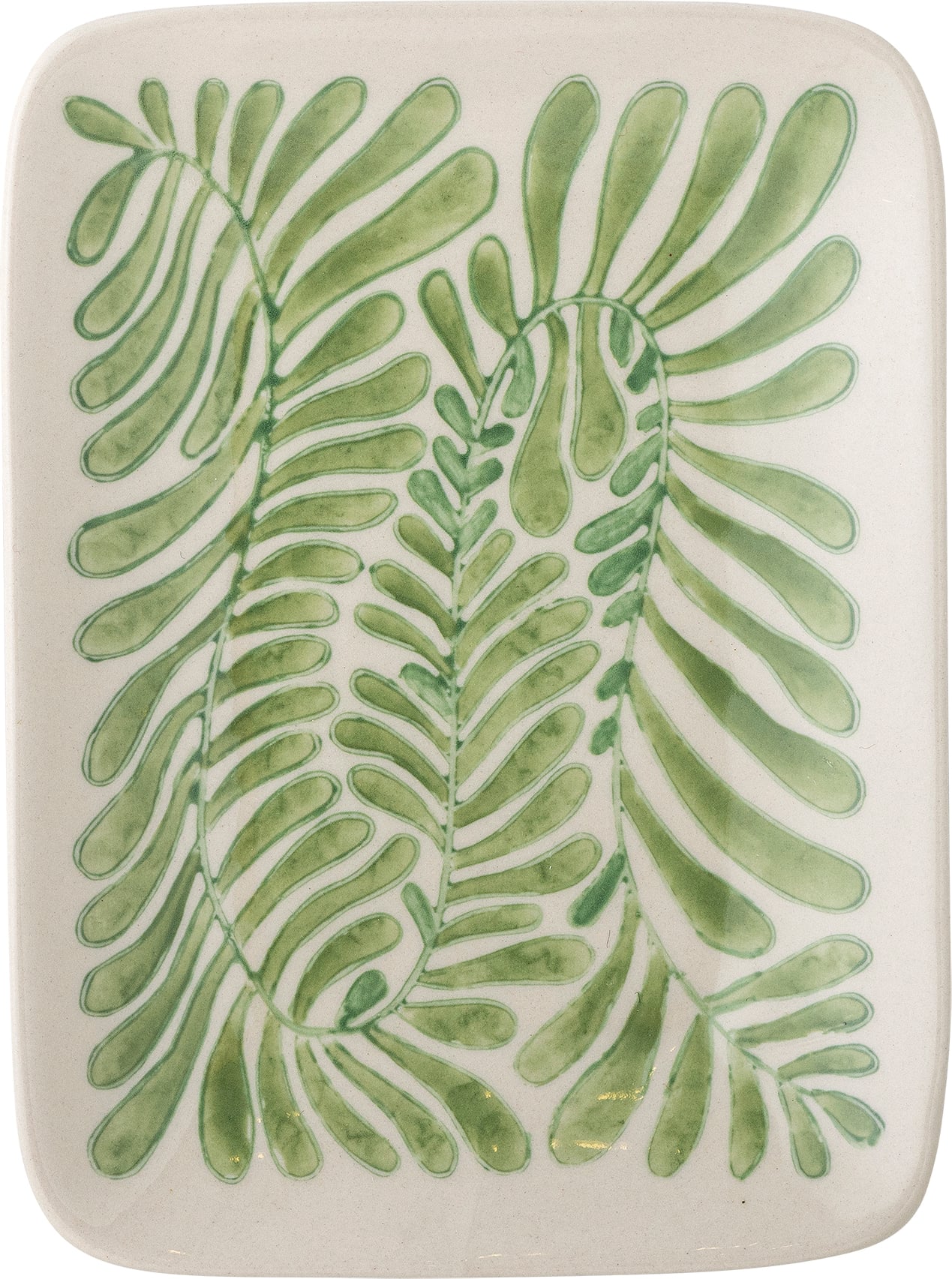 Fauni Platte 11,5 x 15 cm grün