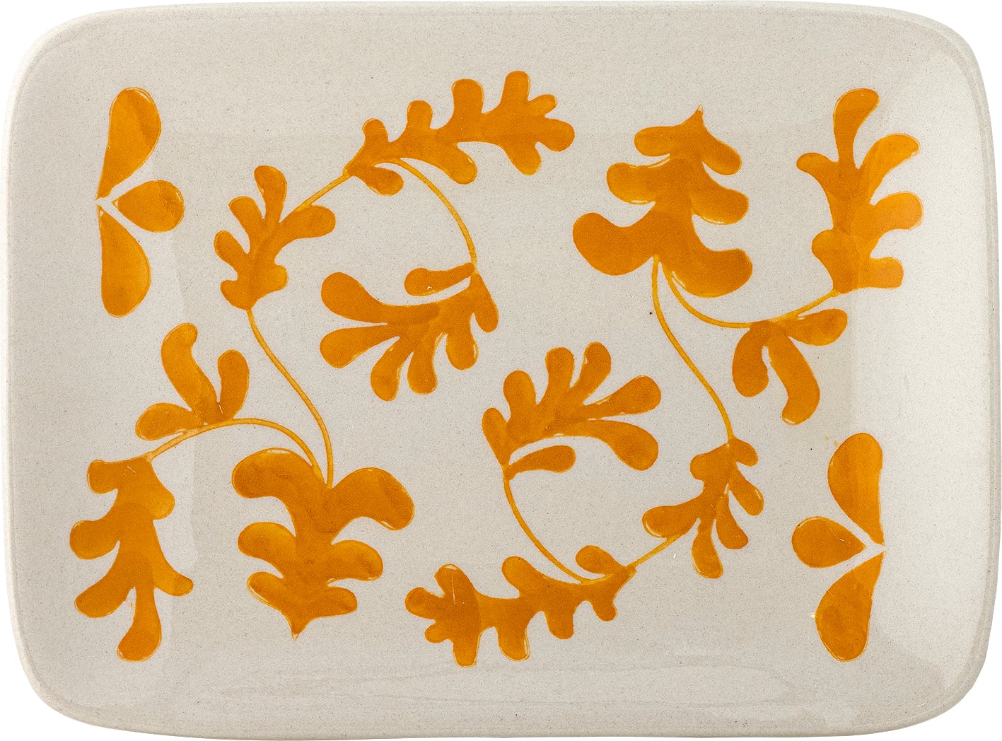 Fauni Platte 11,5 x 15 cm, orange