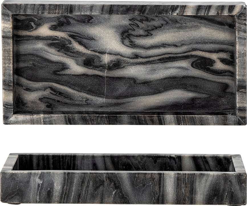 Feliza Δίσκος, 25 εκ., γκρι, μαρμάρινος