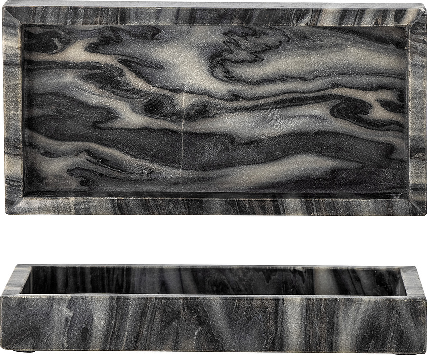 Feliza Pladanj 25 cm sivi mramorni