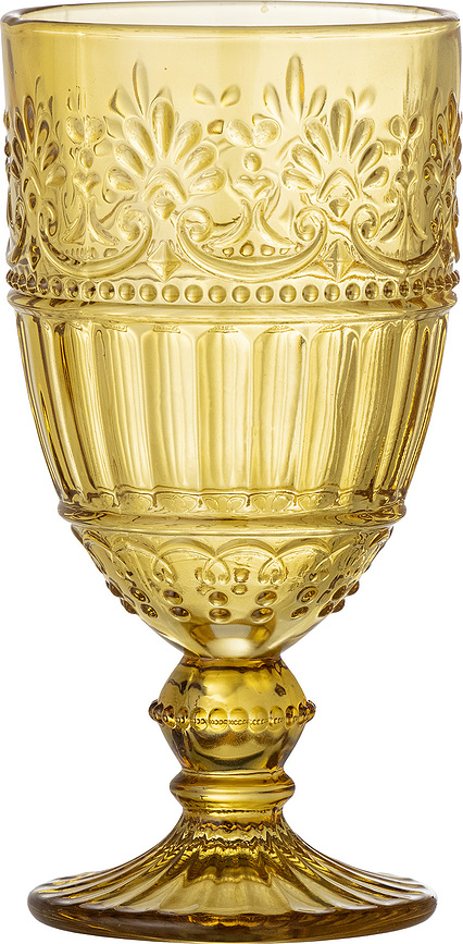 Feyza Verre à vin rouge, 325 ml, jaune