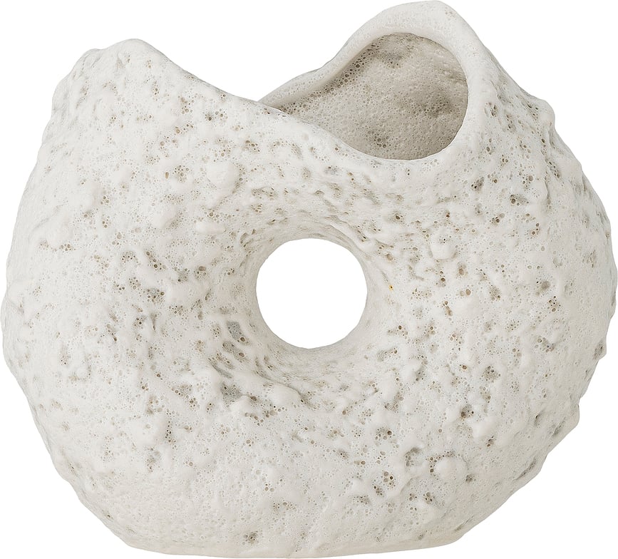 Fianna Vaza dekorativna 12 cm bijela