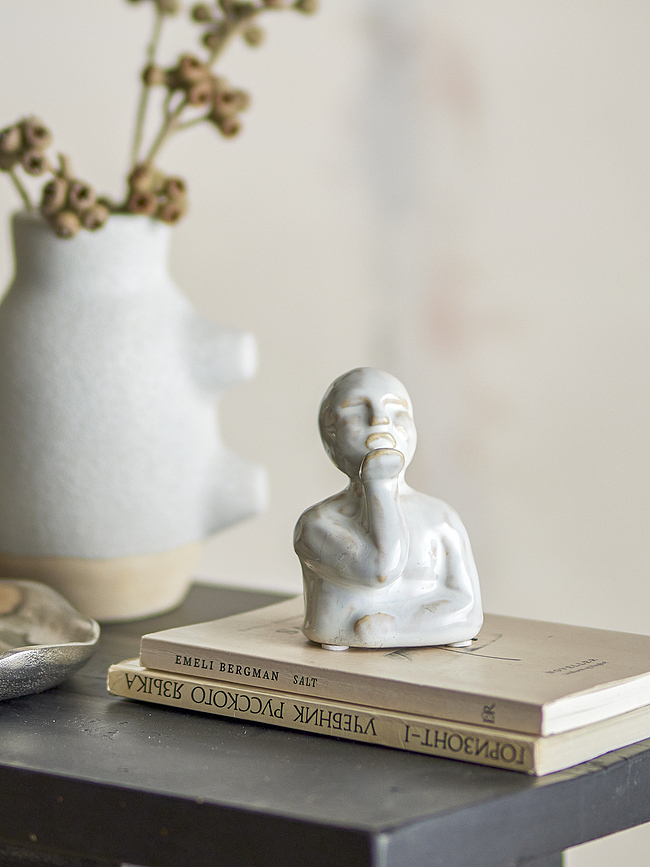 Figura decorativa de gres Knox, 6 x 10 cm