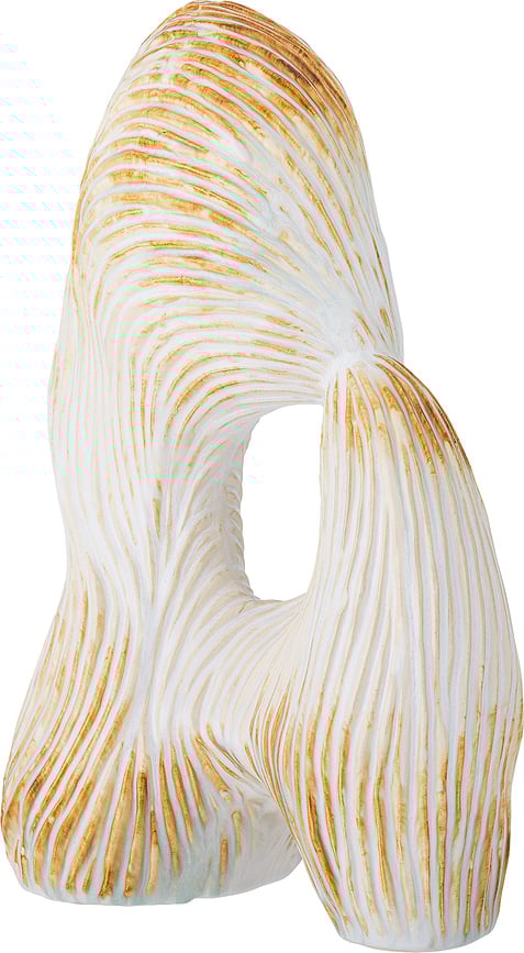 Figura decorativa Eviella, 38 cm, beige