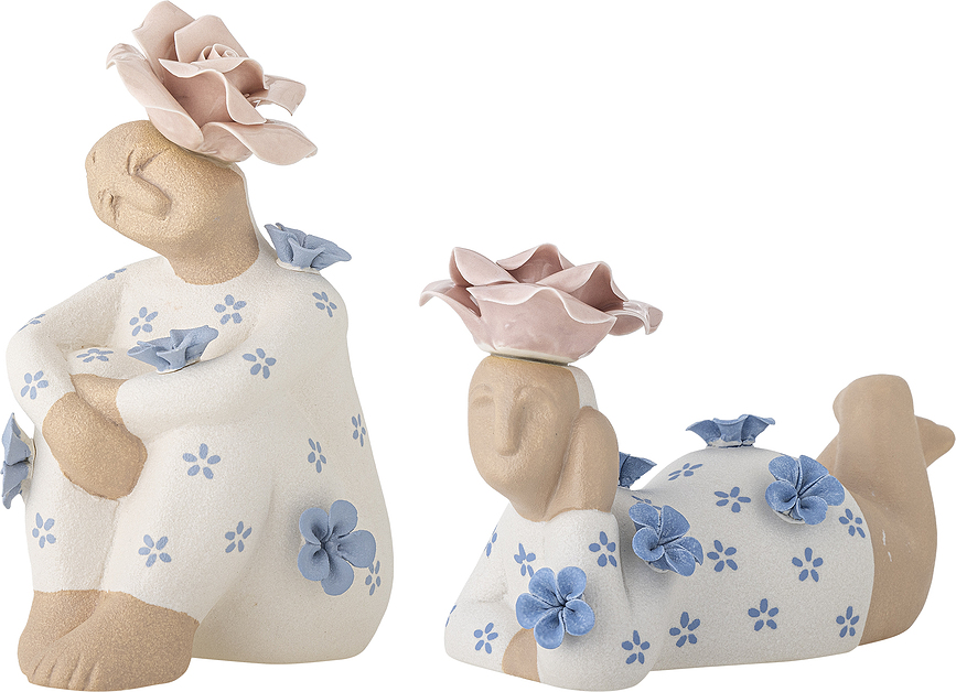 Figuras decorativas Floriella, 2 unidades