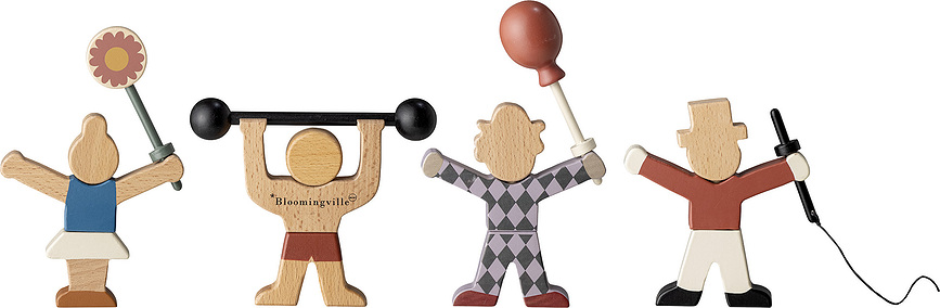 Figuras Rossaio, 4 unidades