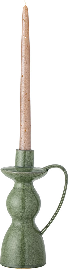 Fija Svečnik za klasično svečo, 13 cm, zelen