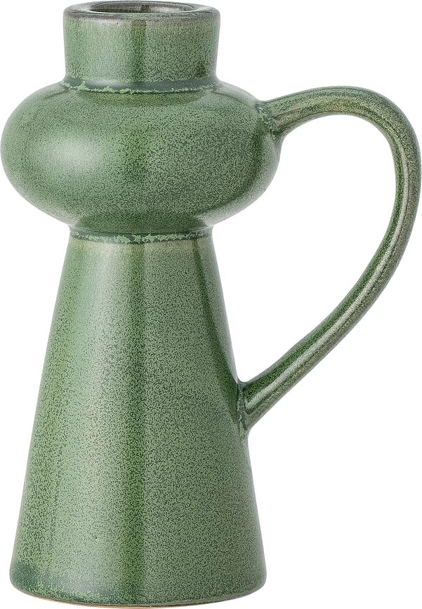 Fija Svijećnjak za dugu svijeću 13 cm zeleni