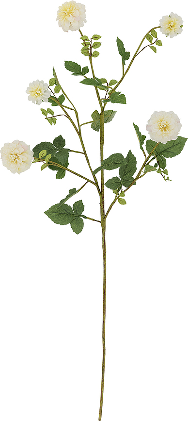 Fiore artificiale Bloomingville rosa bianca