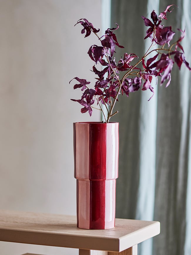 Floki Vase 14 cm, rot