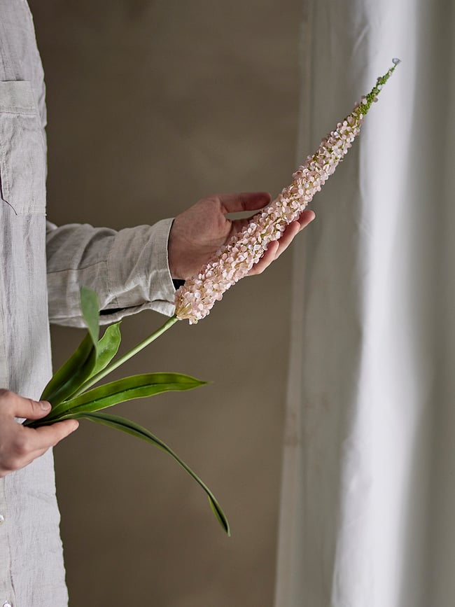 Flor artificial Eremurus Bloomingville, blanca